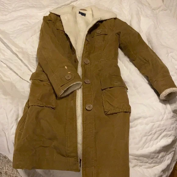 Size 2p American Eagle Brown Fuax Sherpa coat